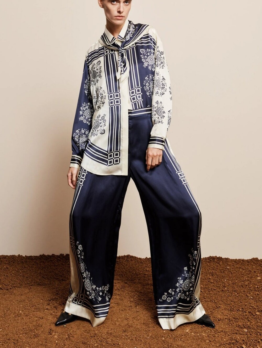 Alemais BANDERRA SILK PANT